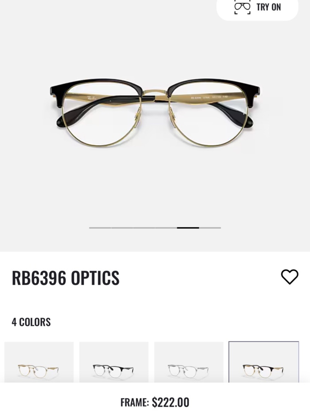 Ray-Ban RX6396 frame glasses - Picture 6 of 16
